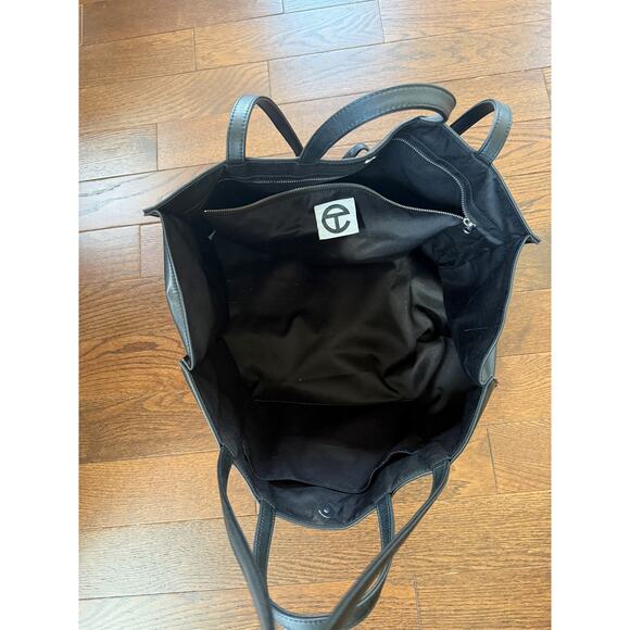 Telfar Large Black Shopper Tote — Iconic & Practical - Picture 3 of 5
